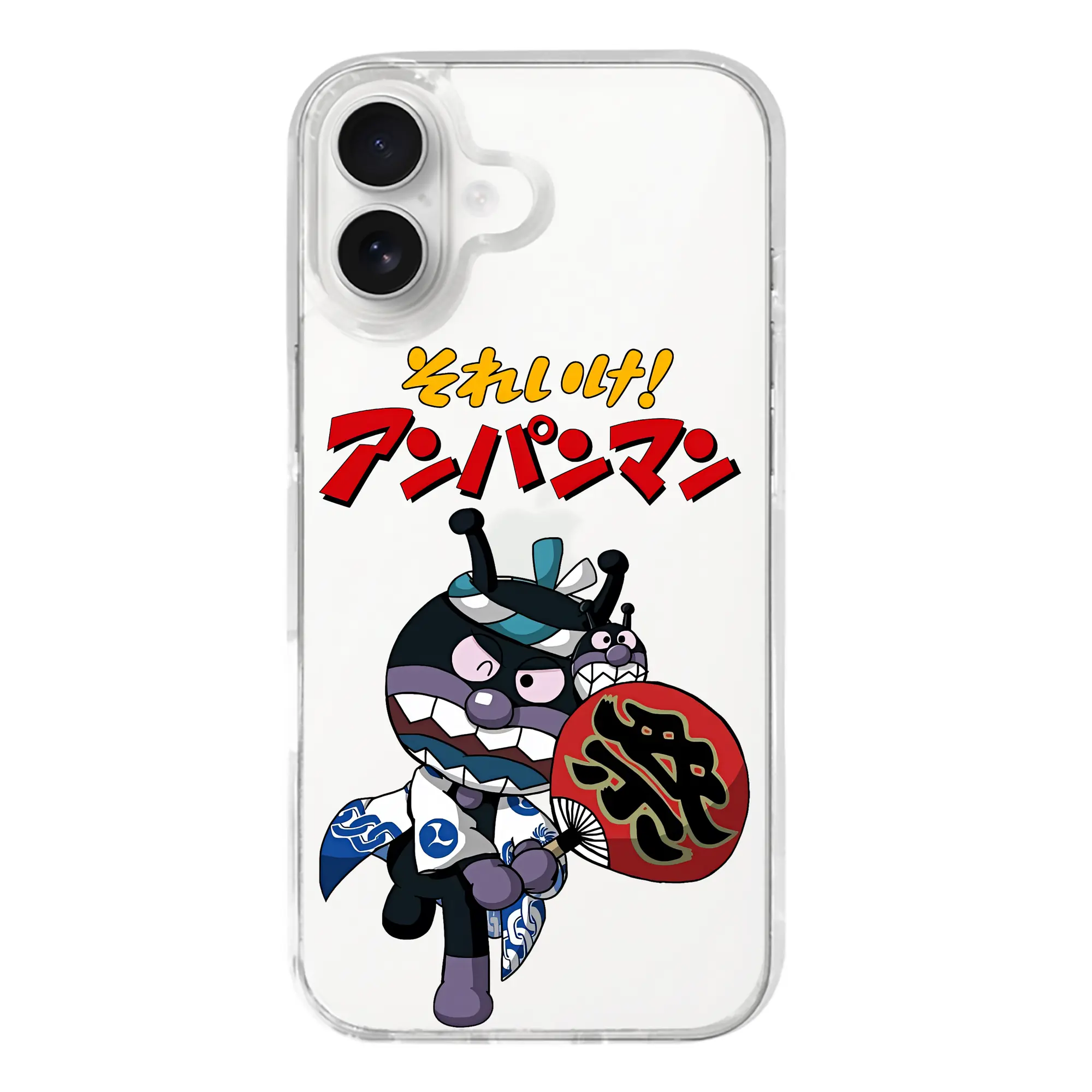 アンパンマン グッズ,ばいきんまん - iPhone 17シリーズ 透明スマホケース – 薄型・耐衝撃・精密フィット保護カバー